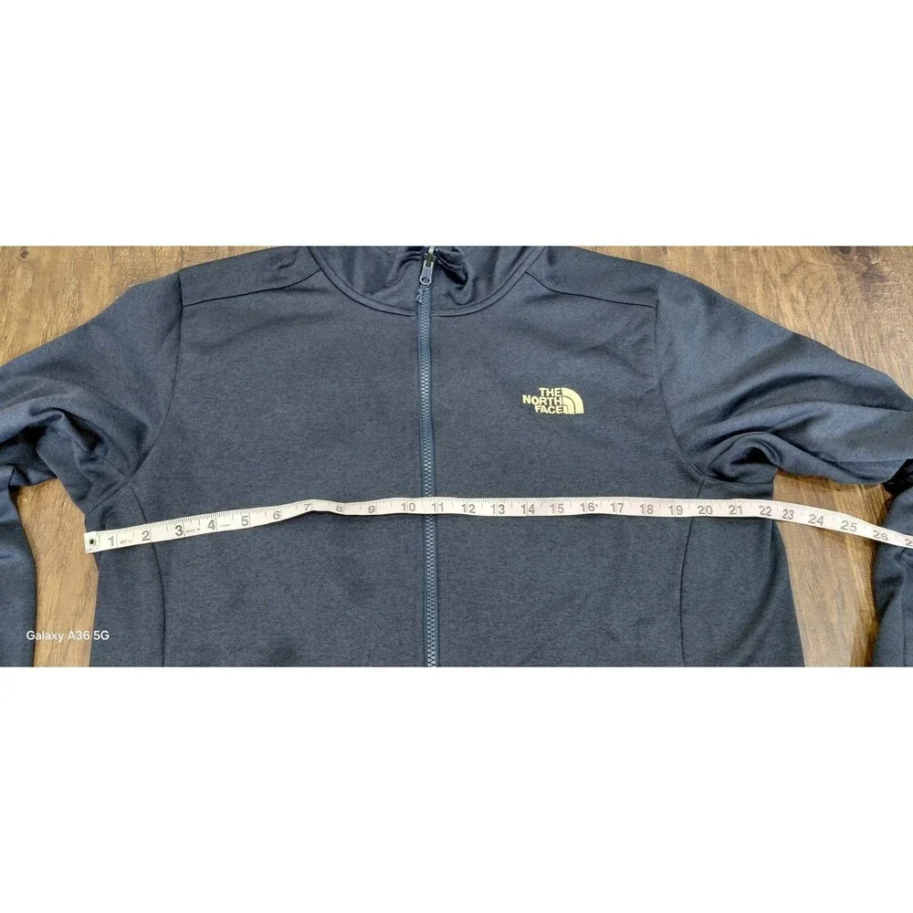 The North Face Jacket Mens Size Large Blue Full Zip Pockets Lightweight
